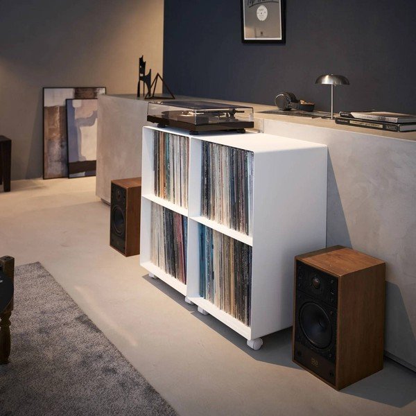 Etajeră pe roți albă din metal 40x73x38 cm Tower – YAMAZAKI-image-2