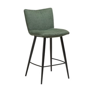 Scaun cu picioare din oțel DAN-FORM Join, verde, înălțime 93 cm