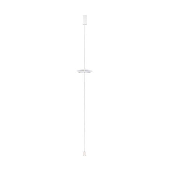 Lampadar alb mat LED cu intensitate reglabilă din aluminiu (înălțime 330 cm) Olos – Nova Luce