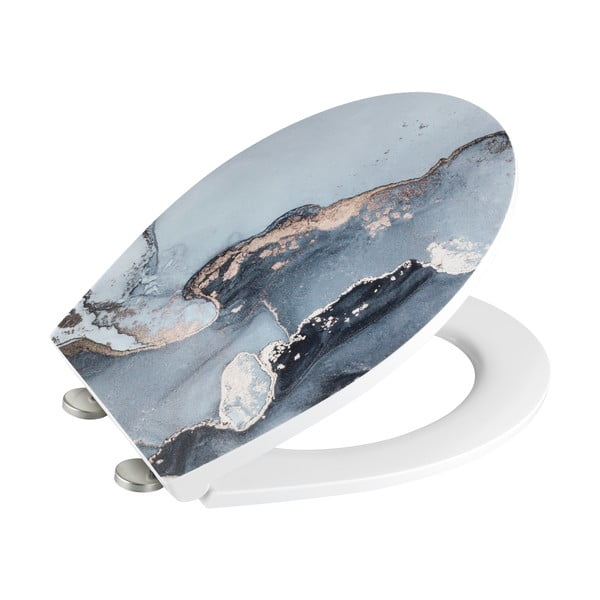 Capac WC 37,5 x 44,5 cm Easy-Close (cu închidere automată) Licata – Wenko-image-4