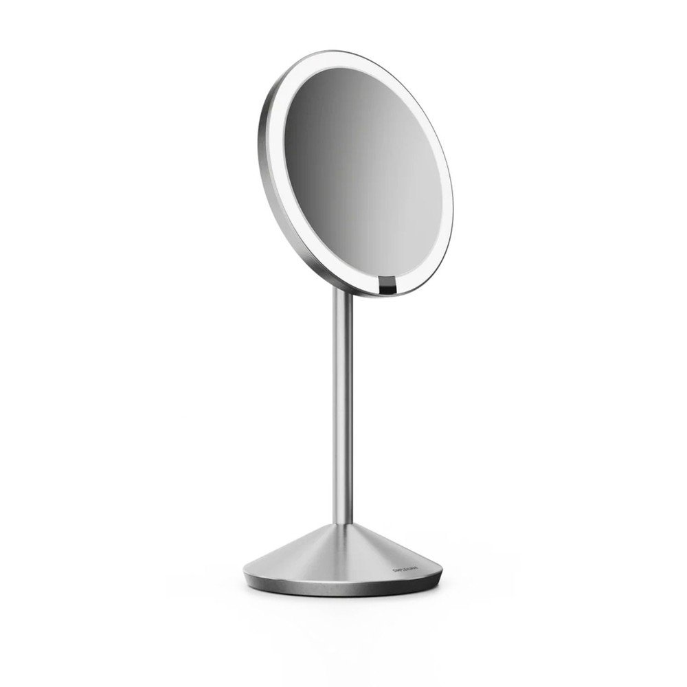 Oglindă cosmetică (mărire 10x) cu led/de mărire ø 12 cm – simplehuman