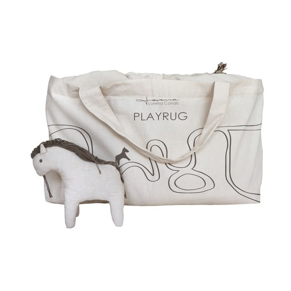 Covor de joacă pentru copii bej din bumbac 120x160 cm Path of Nature – Lorena Canals-image-4