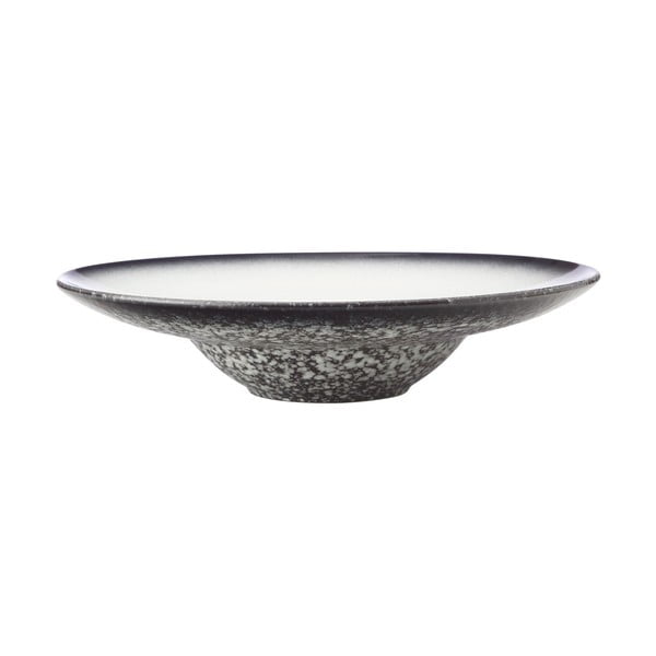 Farfurie servire din ceramică Maxwell & Williams Caviar, ø 28 cm, alb - negru