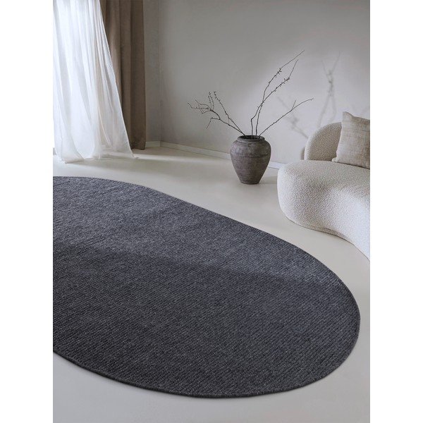 Covor gri închis țesut manual din lână 160x230 cm Francois – Villeroy&Boch-image-1