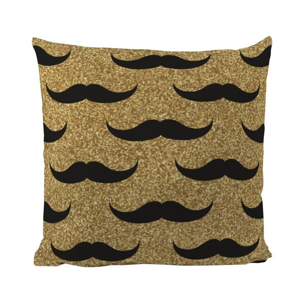 Pernă Black Shake Set of Moustaches 40x40 cm
