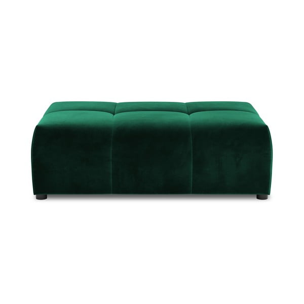 Modul pentru canapea verde cu tapițerie din catifea Rome Velvet - Cosmopolitan Design-image-2
