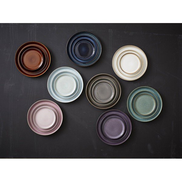 Farfurie neagră/chihlimbar pentru desert  din gresie ø 17 cm Gastro Black/Amber – Bitz-image-3