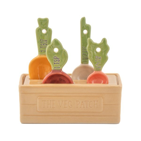 Ustensile de măsurat în bucătărie 4 buc. din ceramică Vegetable – Sass & Belle