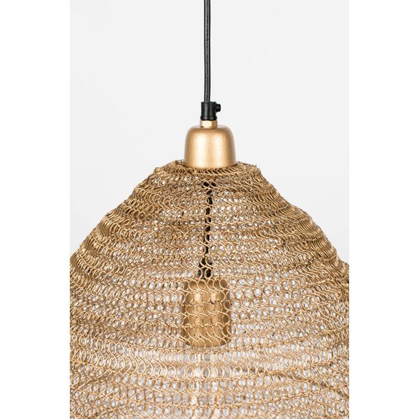 Lustră White Label Lena, ø 48 cm, auriu-image-3