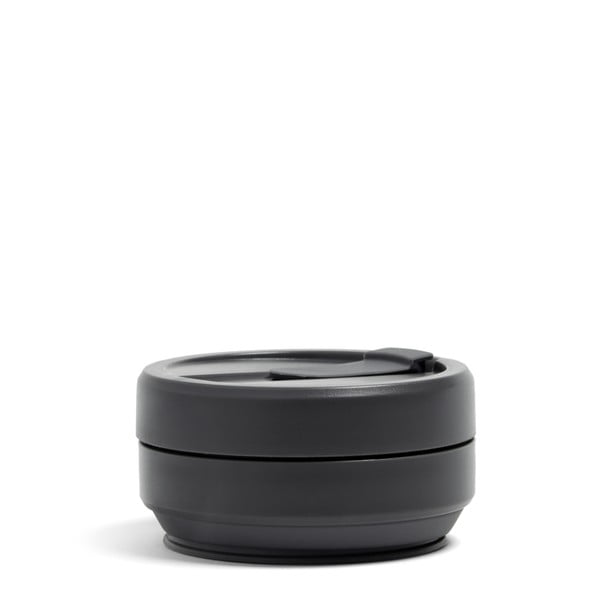 Cană de voiaj pliabilă Stojo Titan Carbon, 710 ml, gri antracit-image-1