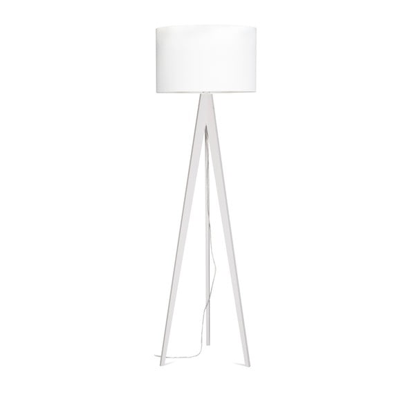 Lampadar 4room Artist, mesteacăn alb lăcuit, 150 cm