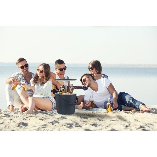 Masă de grădină cu frapieră din plastic ø 38 cm Go – Keter-image-1