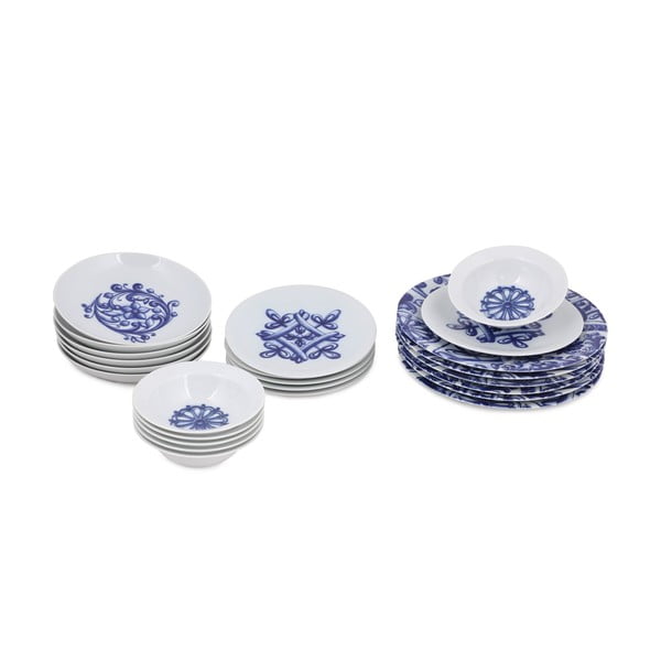 Set veselă 24 piese din porțelan Kutahya Manilla-image-2