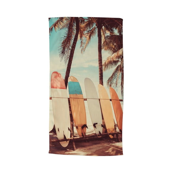 Prosop de plajă din catifea 100x180 cm Vintage Surf – Good Morning