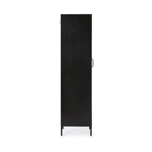 Dulap negru din metal cu încuietoare 38x185x46 cm Cambridge – Yes Everyday-image-4
