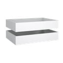 Sertare sub pat albe 2 buc. 90x190/140x190 cm Naia – Tvilum