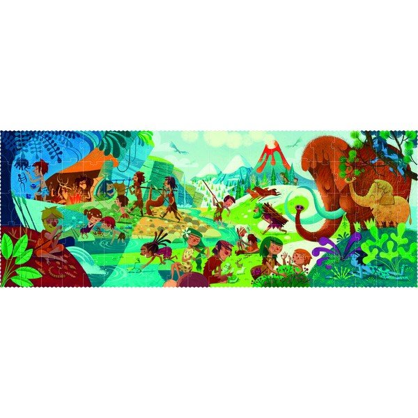 Puzzle Londji Călătorie în preistorie , 100 piese-image-1