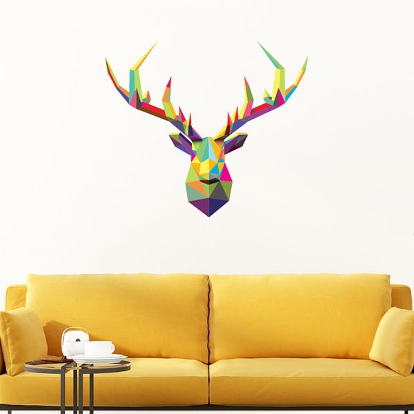 Autocolant Ambiance Deer Multicolor