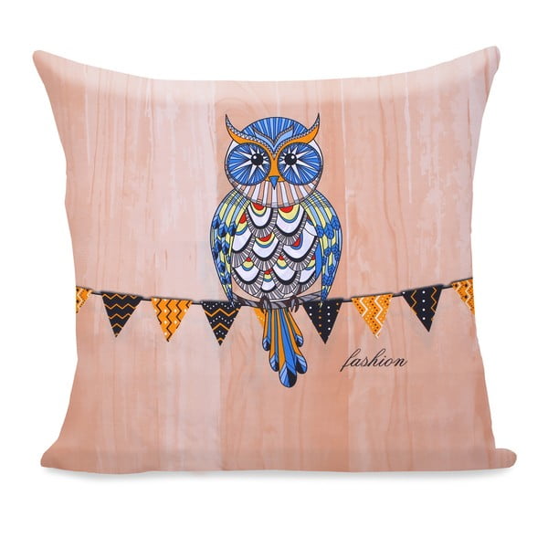 Față de pernă 80x80 cm Owls Autumn Story – DecoKing