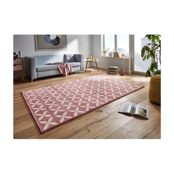 Covor Mint Rugs Tiffany, 120 x 170 cm, roz-image-3