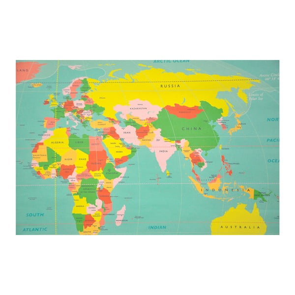 Hartă de perete Rex London World Map