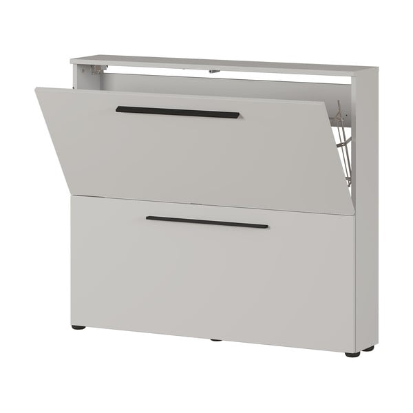 Pantofar gri-bej suspendat cu deschidere înclinată Utah - Germania-image-2