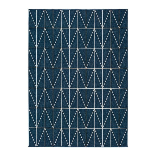 Covor pentru exterior Universal Nicol Casseto, 140 x 200 cm, albastru