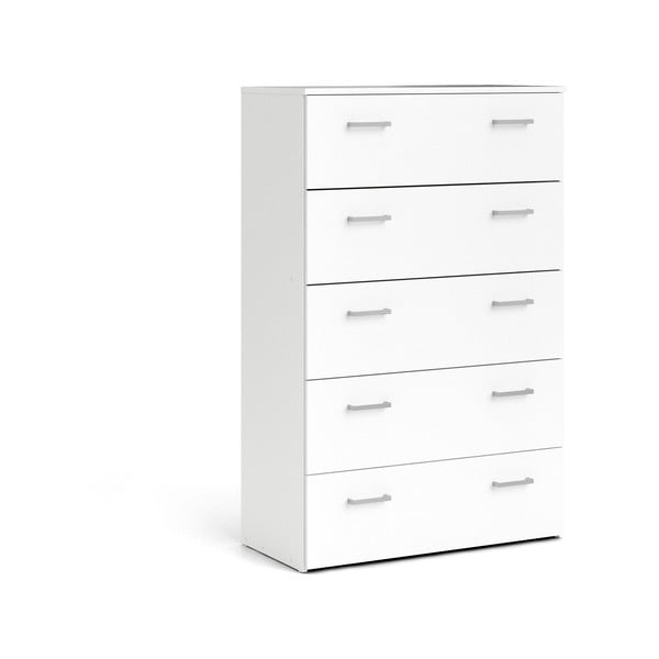 Comodă albă înaltă 74x115 cm Space – Tvilum-image-3