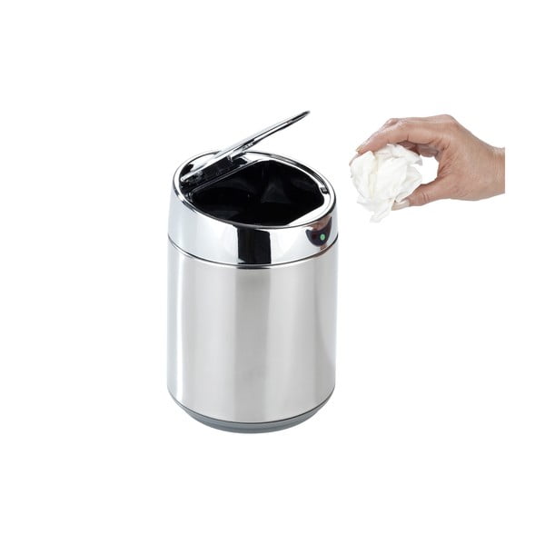 Coș de gunoi cu senzor de deschidere din oțel inoxidabil 800 ml - Maximex-image-2