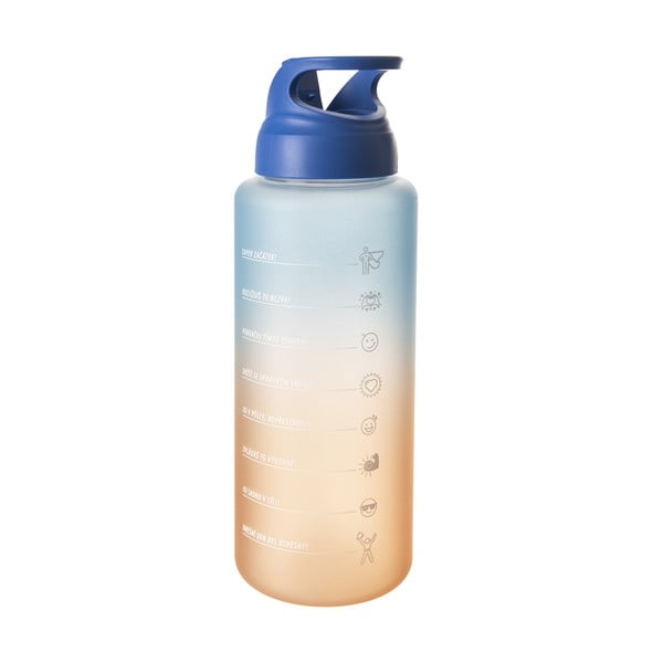 Sticlă din tritan albastru-portocalie 1 l Moly – Orion-image-3