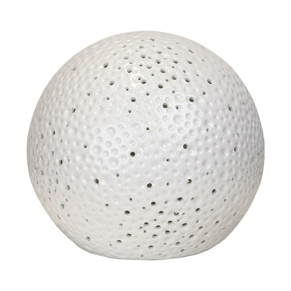 Veioză Globen Lighting Moonlight XL, ø 21 cm, alb