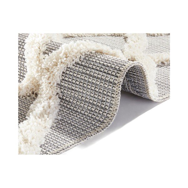 Covor Mint Rugs Handira Grid, 230 x 155 cm, gri-image-3