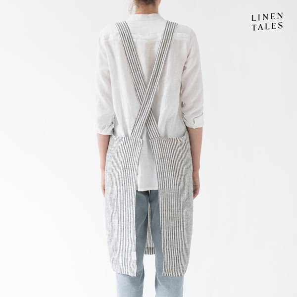 Șorț din in Crossback – Linen Tales-image-2