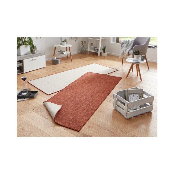 Covor adecvat pentru exterior NORTHRUGS Miami, 80 x 350 cm, roșu-image-2
