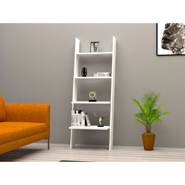 Etajeră albă 56x150 cm Solid – Kalune Design-image-1