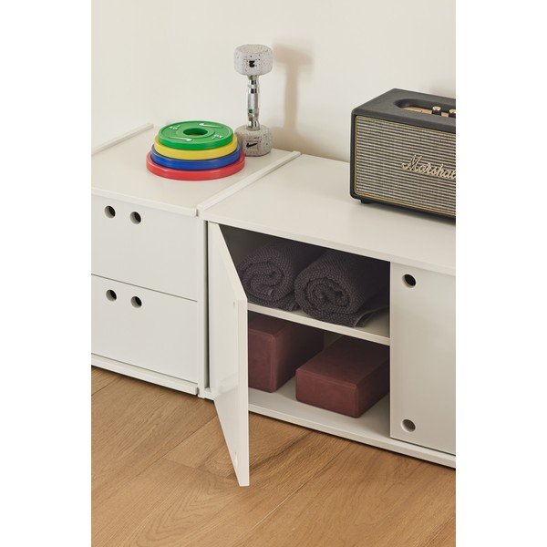 Comodă TV crem 157x42x40 cm Wally – Teulat-image-4