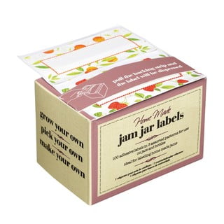 Set 100 etichete pentru conserve Kitchen Craft Home Made