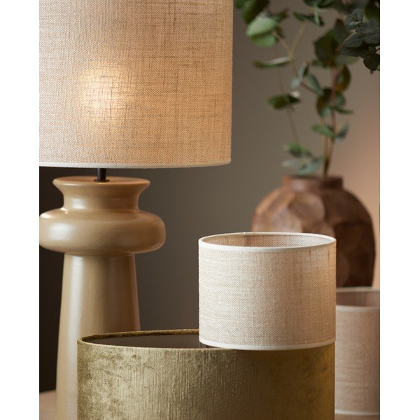 Abajur bej ø 20 cm Sendai – Light & Living-image-1