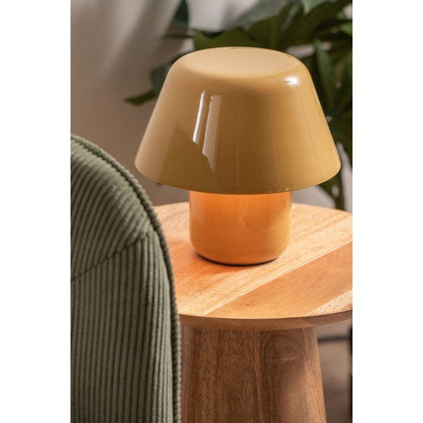 Veioză galben ocru (înălțime 19 cm) Afan  – Leitmotiv-image-1