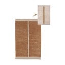 Covor cărămiziu/bej din bumbac 170x240 cm Duetto Toffee – Lorena Canals