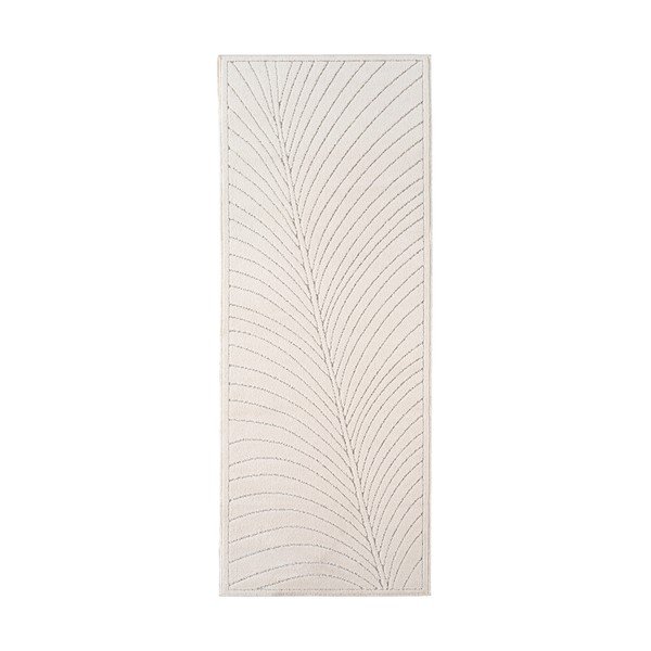 Covor tip traversă pentru interior și exterior crem 80x250 cm Nova 1204 – Ayyildiz Carpets