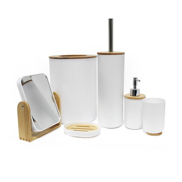 Dozator de săpun lichid alb din plastic 91 ml Smart – douceur d'intérieur-image-2