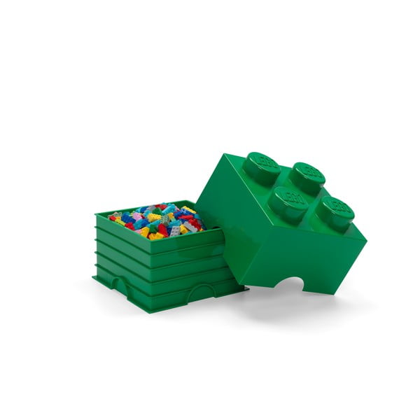 Cutie depozitare LEGO®, verde-image-1