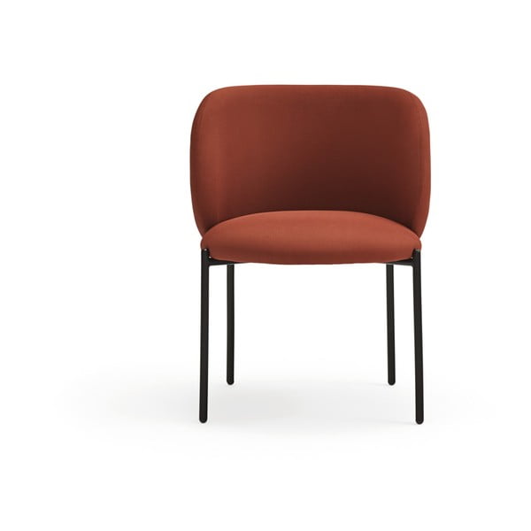 Set de scaune de sufragerie roșu 2 buc. tapițat Mogi – Teulat-image-3