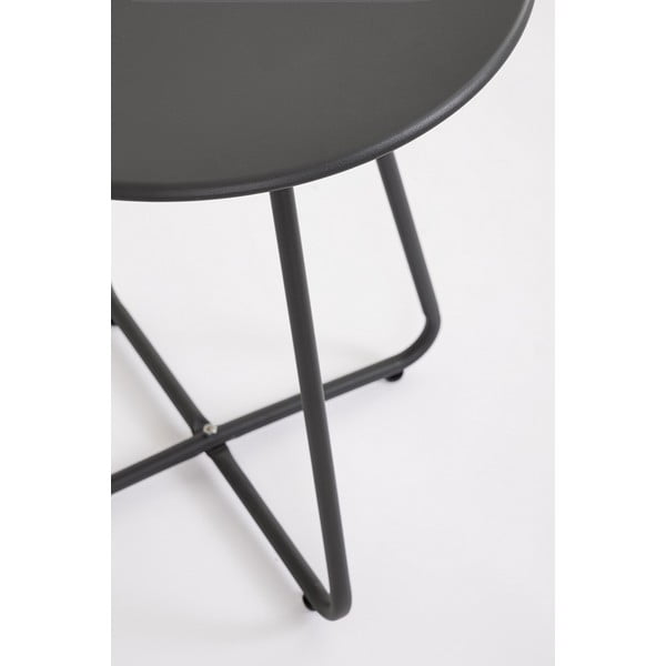 Măsuță de grădină rotundă din oțel ø 45 cm Jable   – Bizzotto-image-2