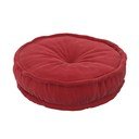 Fotoliu bean bag roșu Posh Velvet – Yellow Tipi