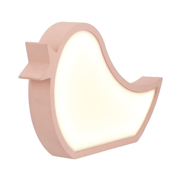 Veioză pentru copii roz Bird – Candellux Lighting-image-1