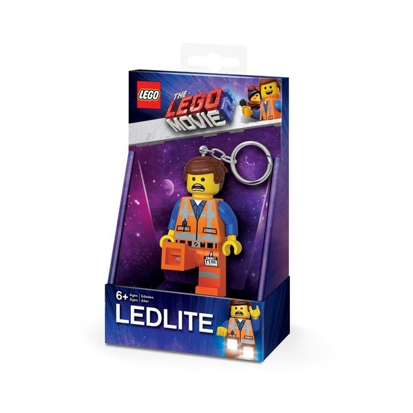 Breloc chei iluminat LEGO® poveste 2 Emmet-image-1