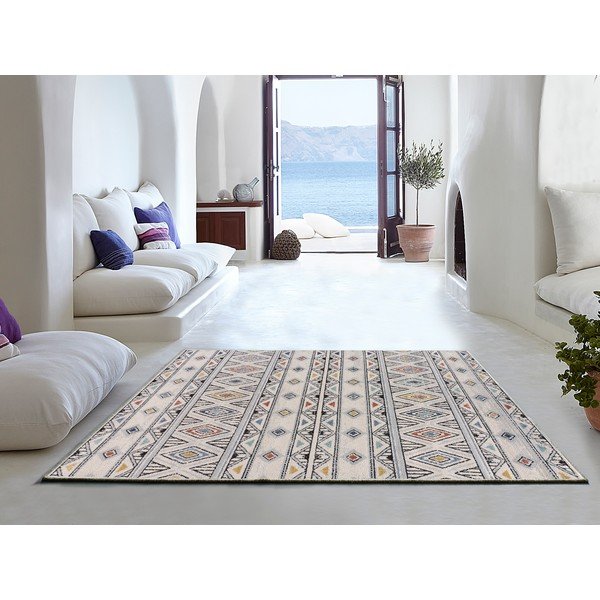 Covor bej 200x140 cm Mabel - Universal-image-1