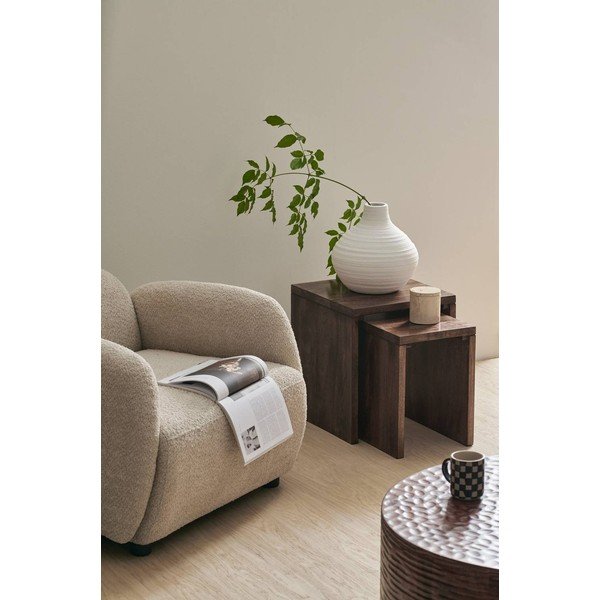 Măsuță auxiliară din lemn de mango Helle – Ellos Home-image-1